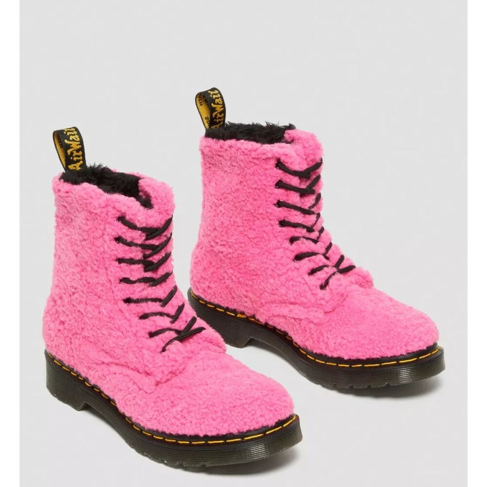 1460 Pascal Women's Faux Shearling PINK BootsSize 7 / New in Box